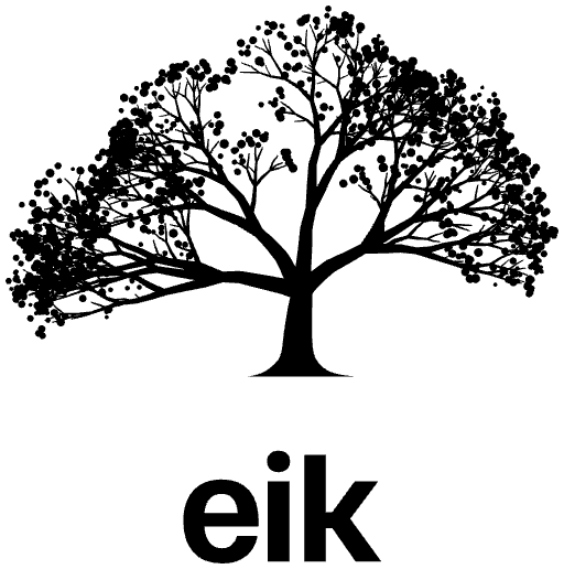 The oak and eik, black