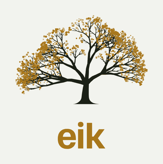 the oak and eik the oak growinging